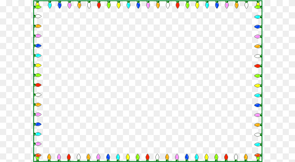 Dazzling Frame Window Border Christmas Light Border Gif Free Png