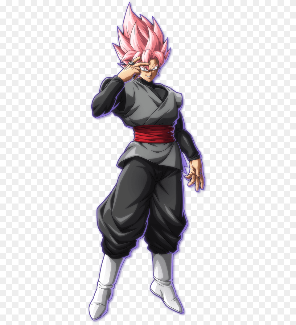 Db Fighterz Black Goku, Book, Comics, Publication, Manga Free Png