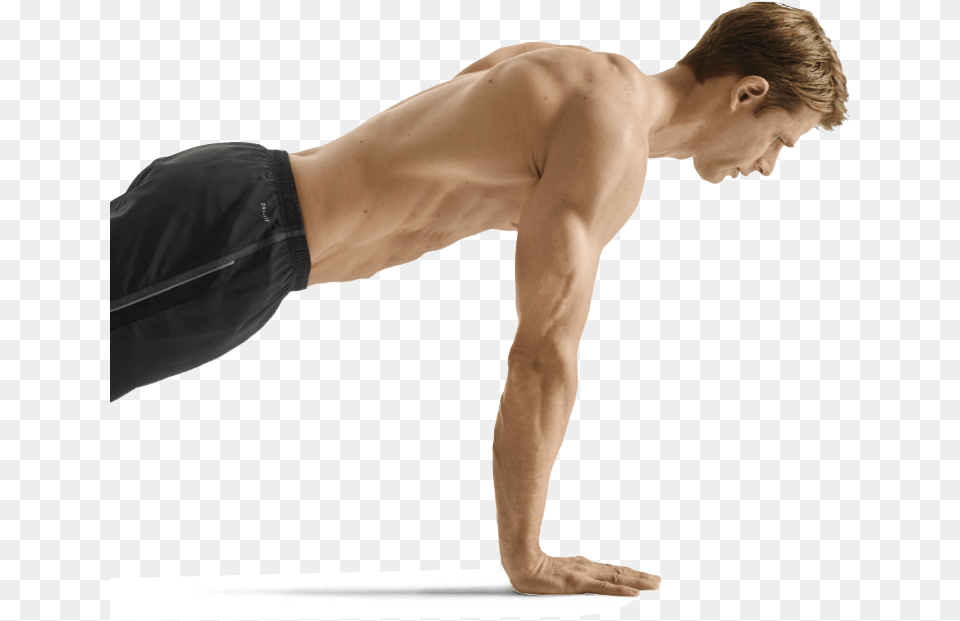 Db Neutral Deadstop Push Ups Dead Stop Press Up, Adult, Male, Man, Person Free Png Download