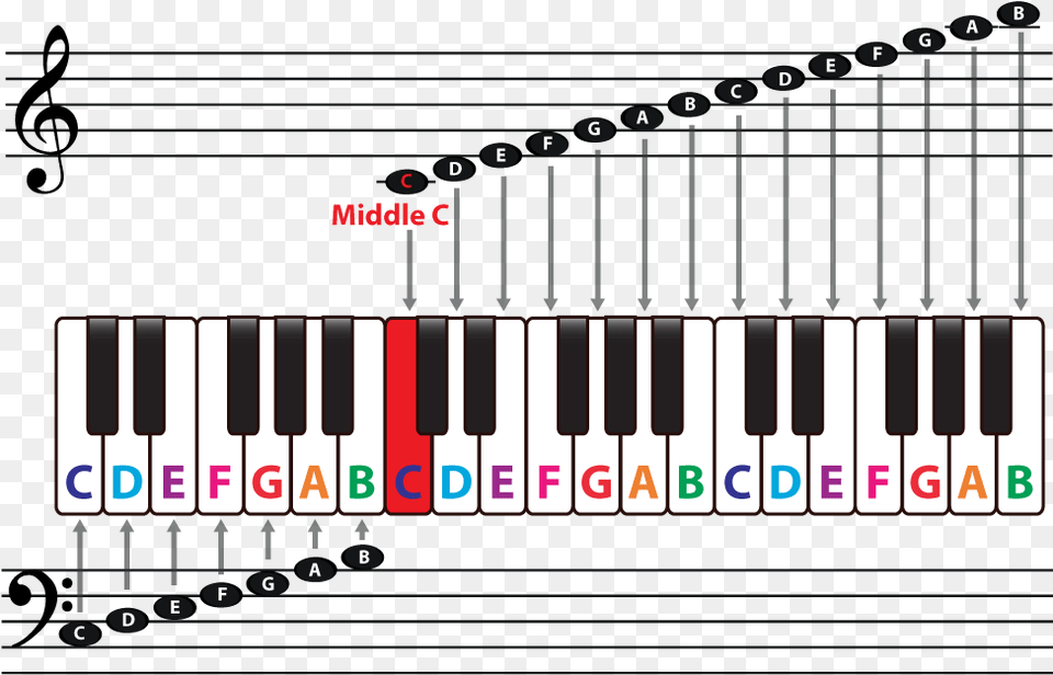 Db On The Keyboard, Musical Instrument, Piano Png
