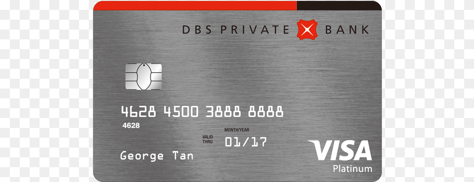 Dbs Private Bank Visa Debit Card Private Banking Credit Card, Text, Credit Card Free Transparent Png