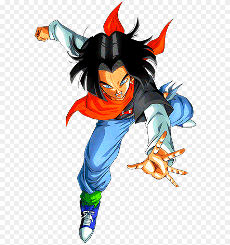 Dbz Android Android Dragon Ball Dragon Ball, Book, Comics, Publication, Person Free Transparent Png
