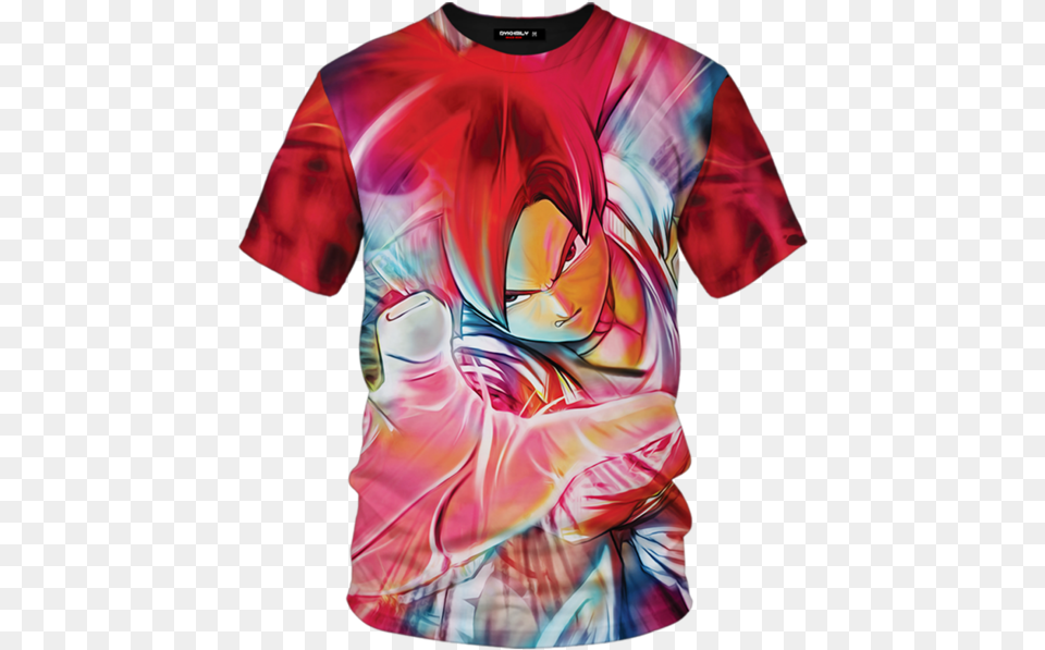 Dbz Aura, Clothing, Dye, T-shirt, Adult Free Png Download