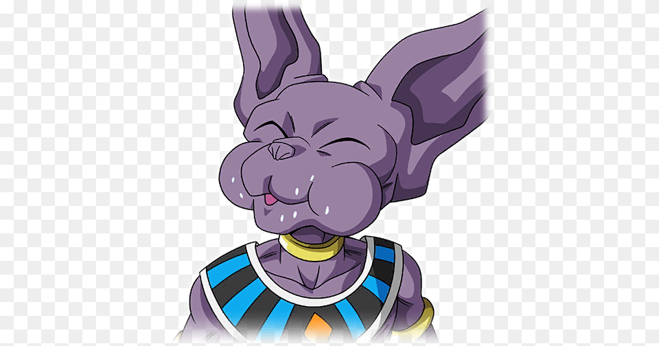 Dbz Fighter Stamps Beerus Cartoon, Accessories, Art, Ornament, Baby Free Png Download