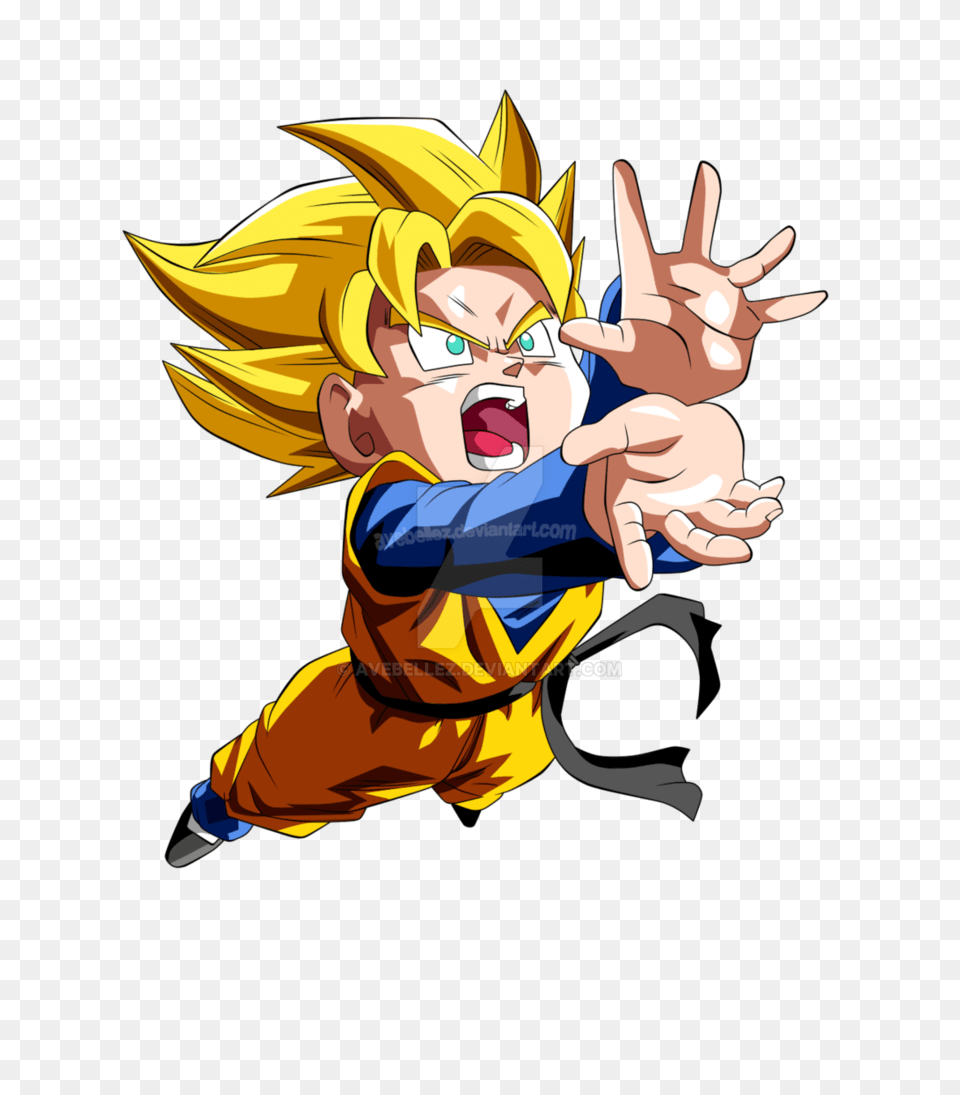 Dbz Goten Ss, Book, Comics, Publication, Baby Png