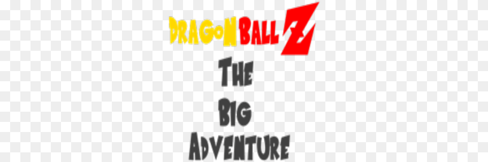 Dbz The Big Adventure Logo, Text Png Image