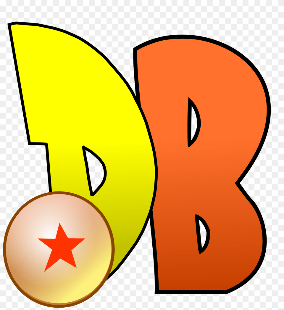 Dbz Ubx2 Dragon Ball Z Svg Symbol, Logo, Text, Number Free Png