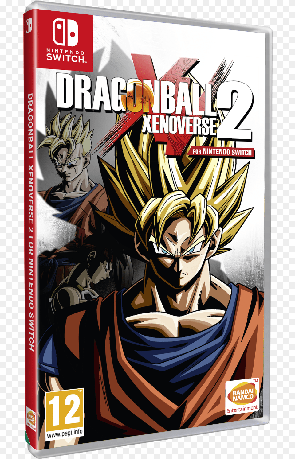 Dbz Xenoverse 2 Switch, Book, Comics, Publication, Face Png