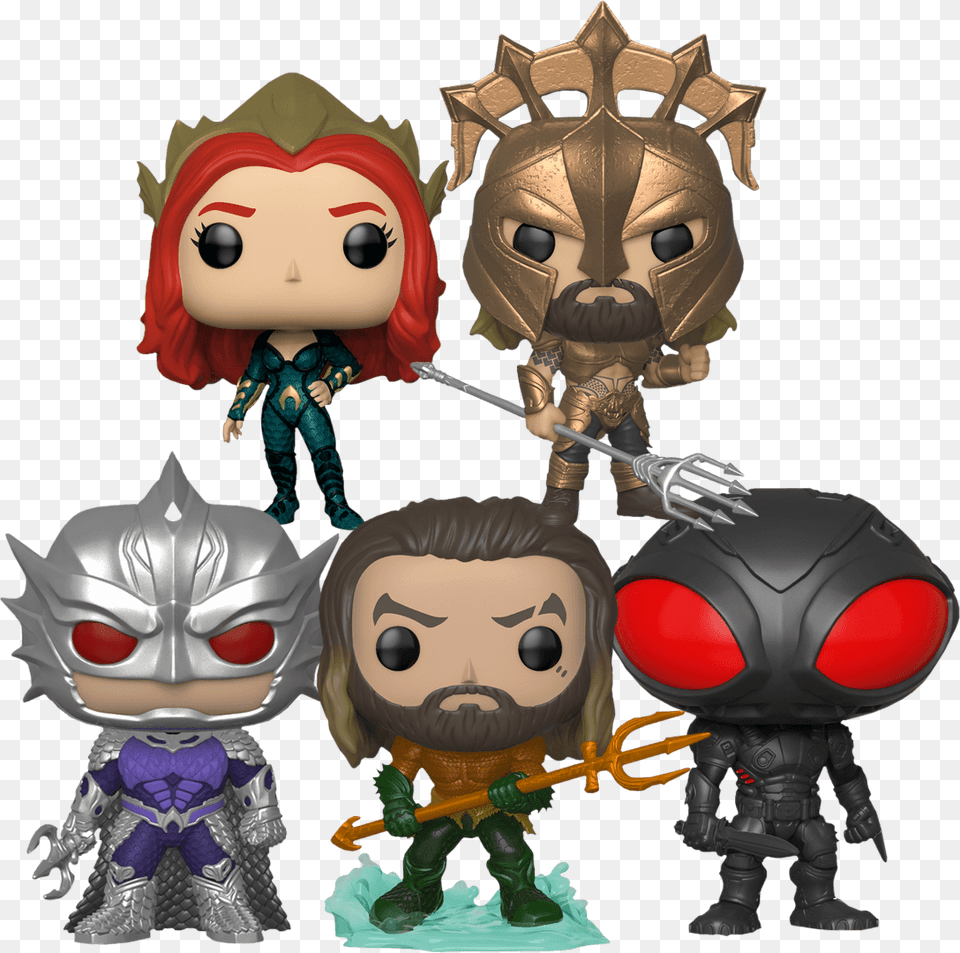 Dc Aquaman Pop Vinyl Aquaman Funko Pop Collection, Baby, Person, Face, Head Free Transparent Png