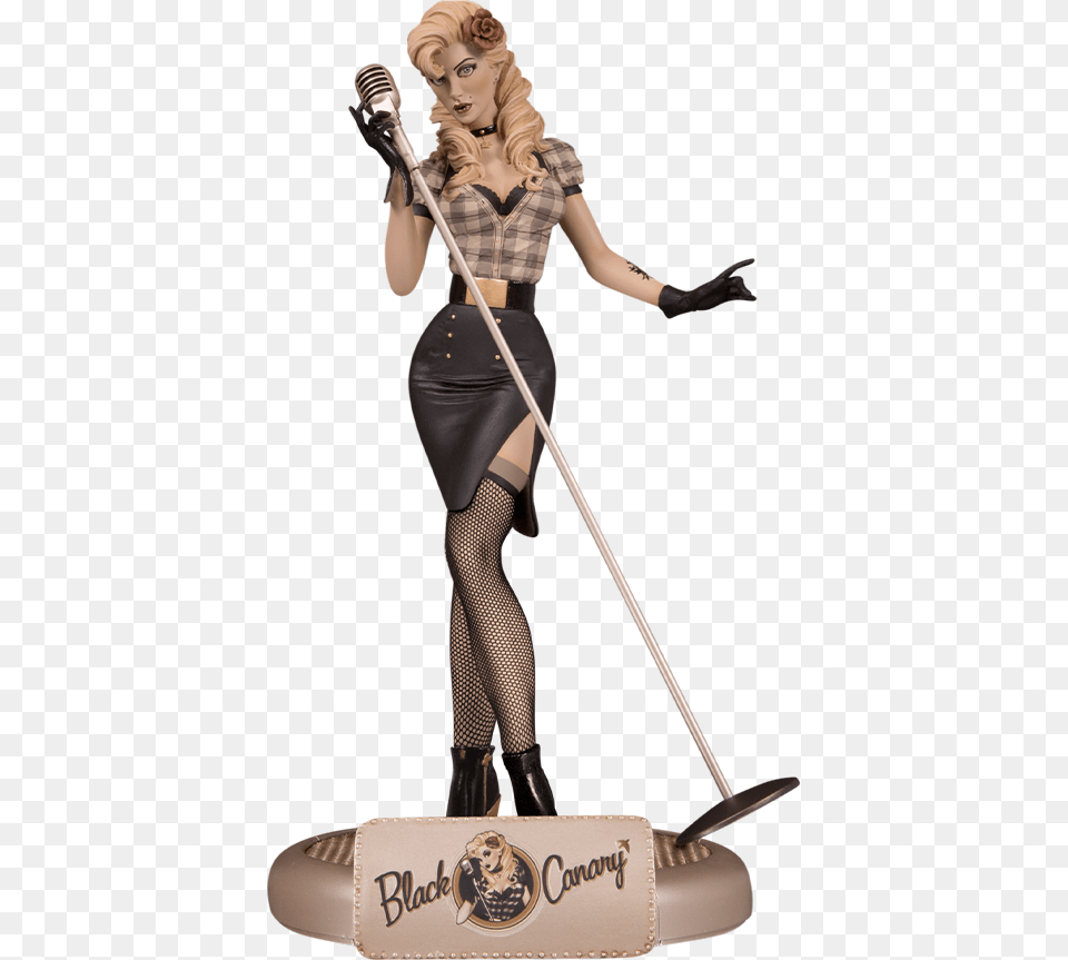 Dc Bombshells Black Canary Sepia Variant, Adult, Shoe, Person, Footwear Png