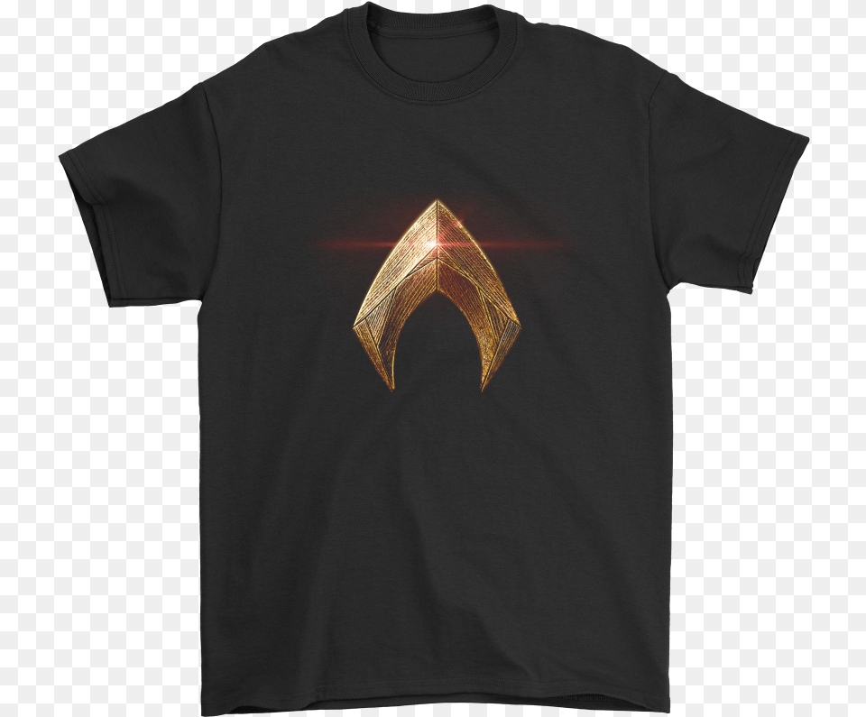 Dc Comics 3d Logo Aquaman Justice League Shirts Shirt, Clothing, T-shirt, Weapon Png Image