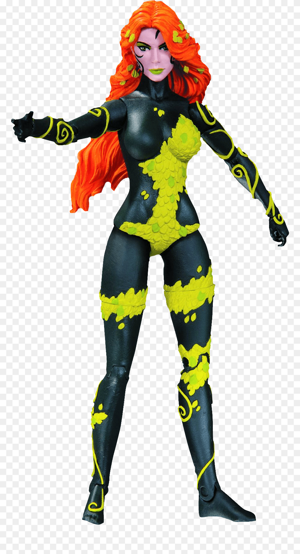 Dc Comics Action Figures Poison Ivy, Adult, Clothing, Costume, Female Free Png Download