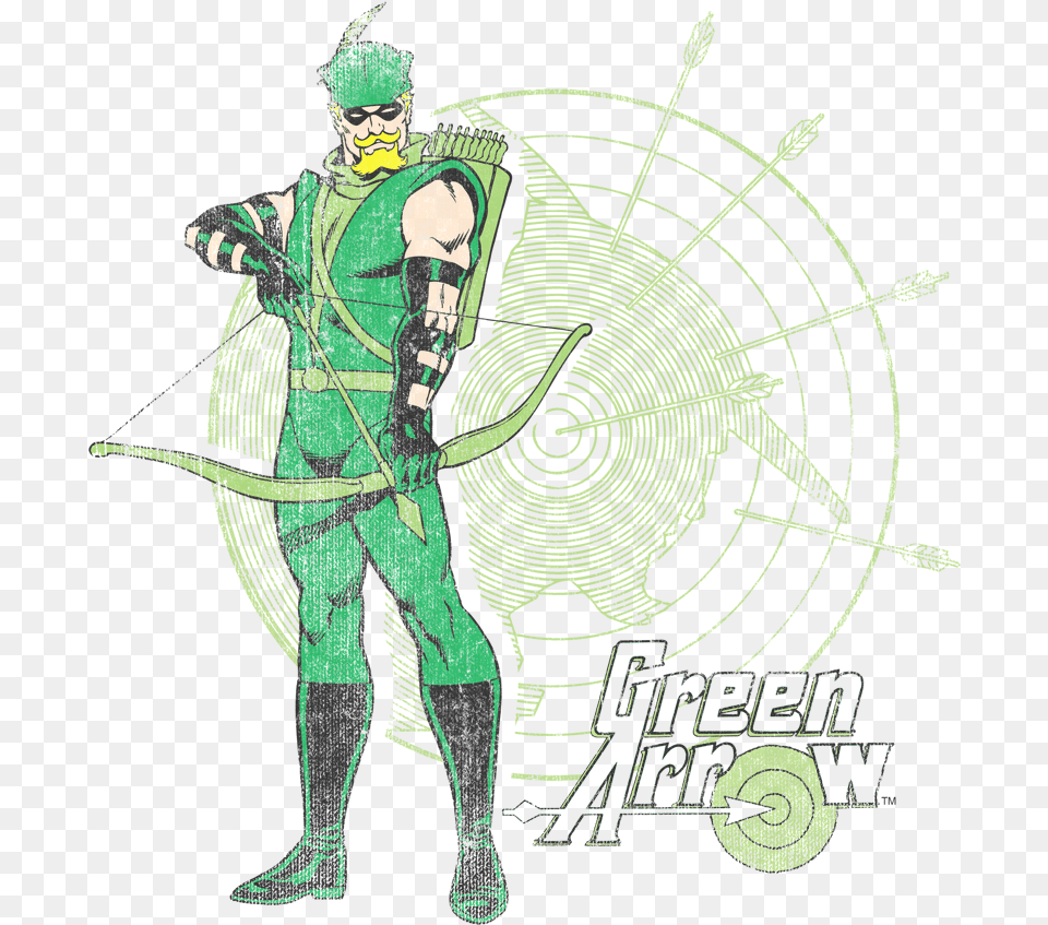 Dc Comics Arrow Target Mens Regular Fictional Character, Weapon, Archery, Bow, Sport Free Png Download