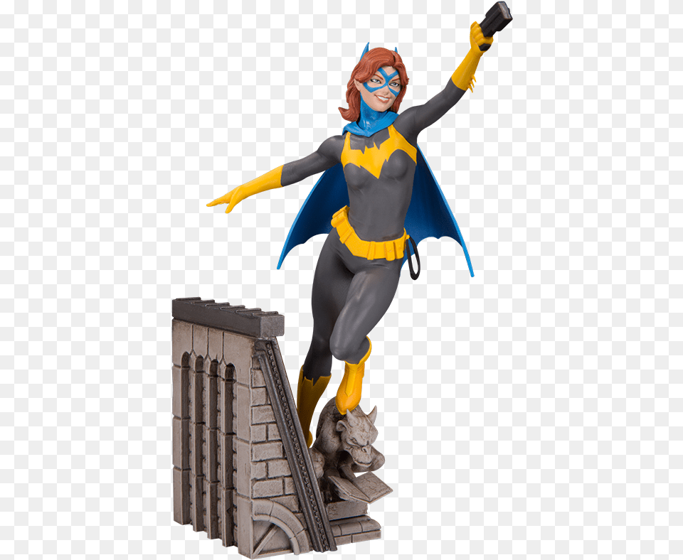 Dc Comics Batgirl Bat Family Statue By Collectibles Batgirls Statue, Adult, Female, Person, Woman Png Image