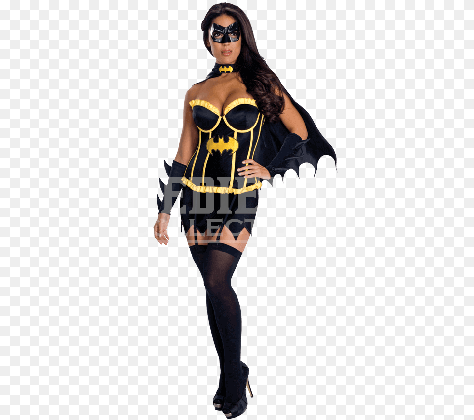 Dc Comics Batgirl Corset Costume, Adult, Person, Female, Woman Png Image