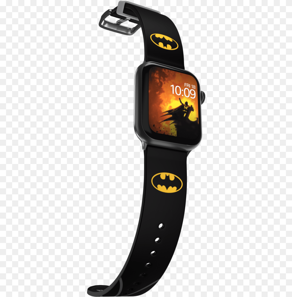 Dc Comics Batman Icon Edition Watch Strap, Arm, Body Part, Person, Wristwatch Png