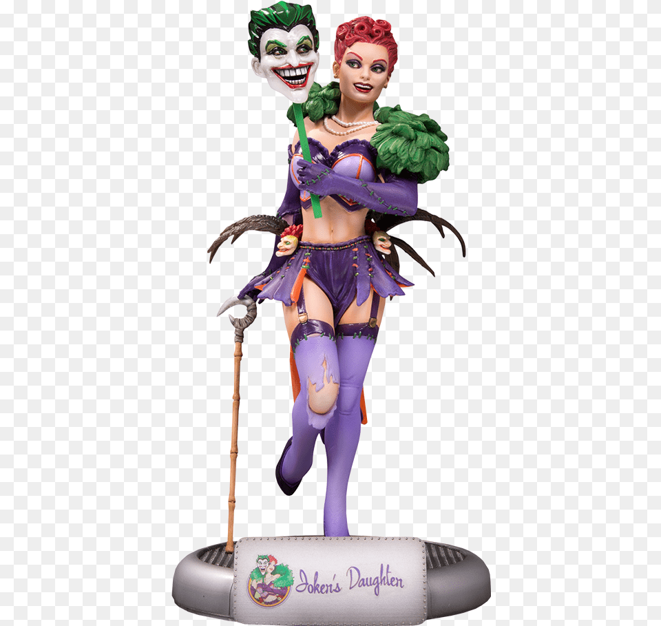 Dc Comics Bombshells Joker, Adult, Female, Figurine, Person Free Png Download