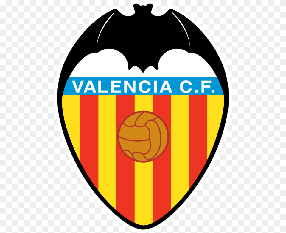 Dc Comics Challenges Spanish Soccer Team Over Batman Logo Valencia Cf, Badge, Symbol Free Png Download
