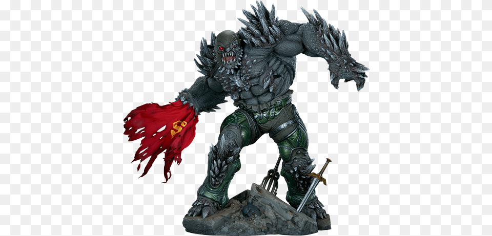 Dc Comics Doomsday Maquette Doomsday, Person, Blade, Dagger, Knife Png