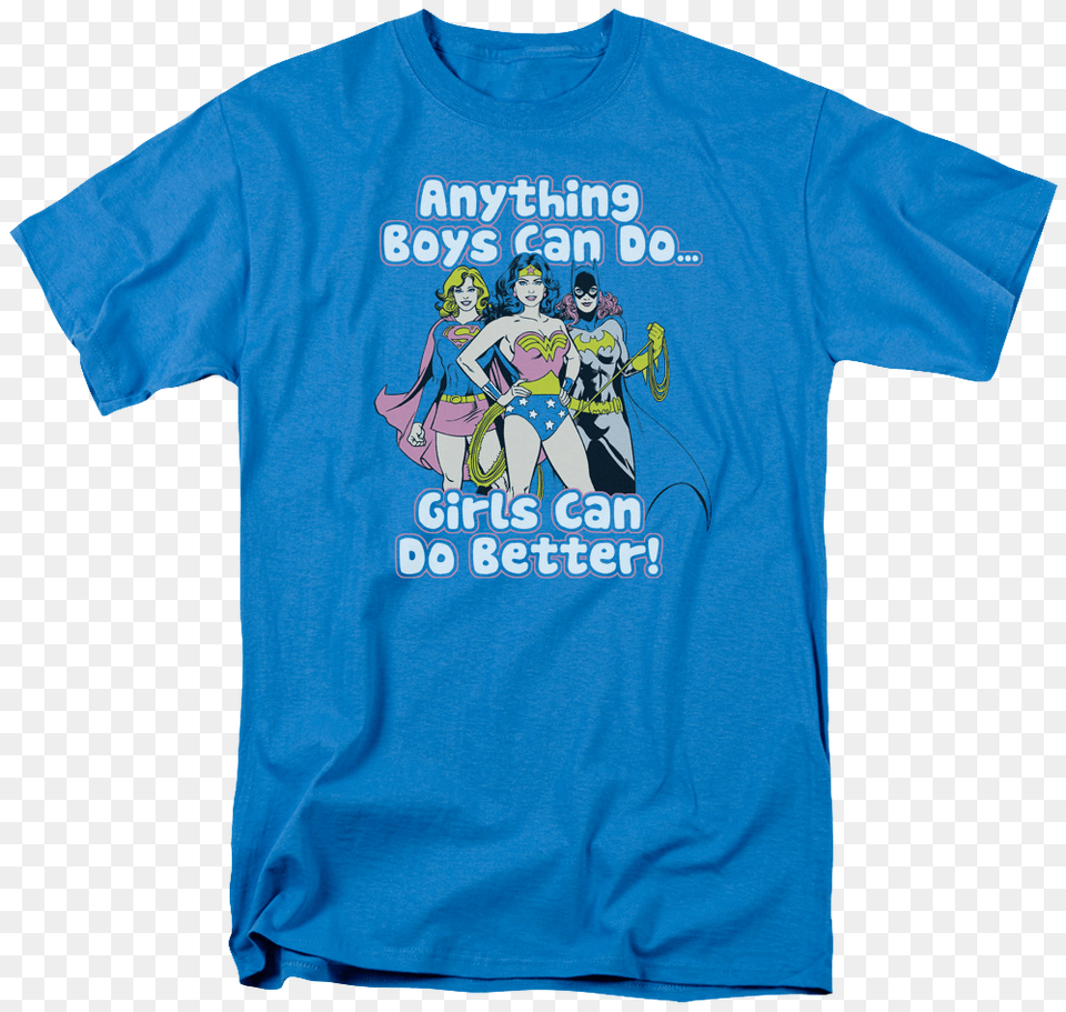 Dc Comics Girls Can Do Better T Shirt Steven Universe The Movie T Shirt, Clothing, T-shirt, Baby, Person Free Png Download