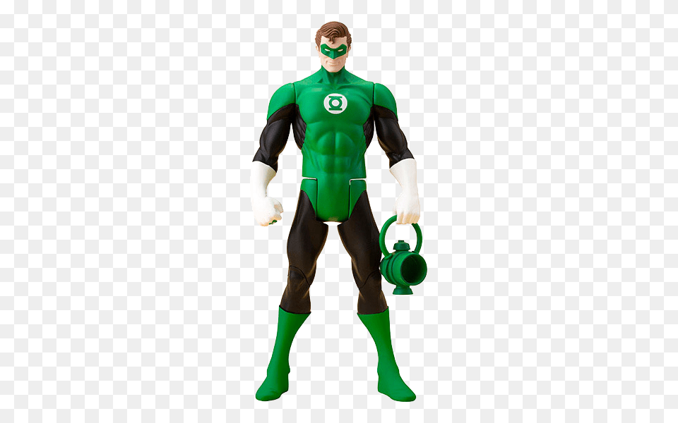 Dc Comics Green Lantern Classic Costume Artfx Statue Hero Stash, Clothing, Person, Adult, Male Png