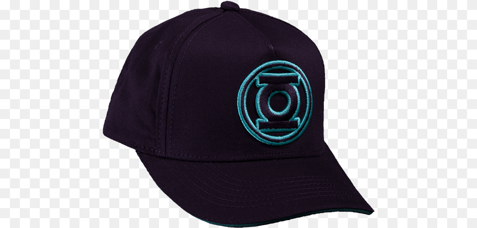 Dc Comics Green Lantern Logo Black Cap Baseball Cap, Baseball Cap, Clothing, Hat Free Png