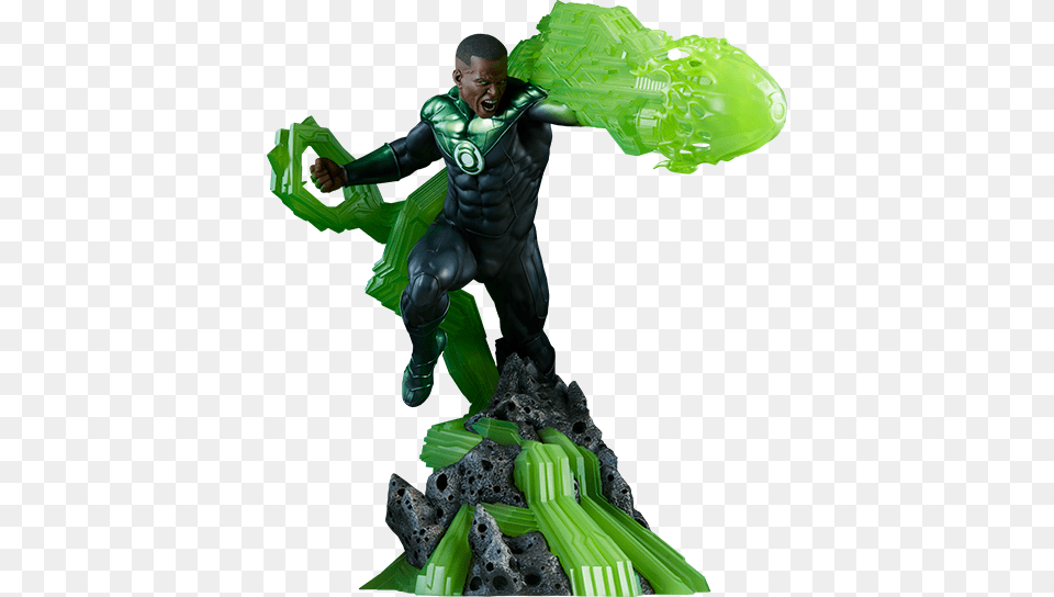 Dc Comics Green Lantern Premium Format, Adult, Male, Man, Person Png Image