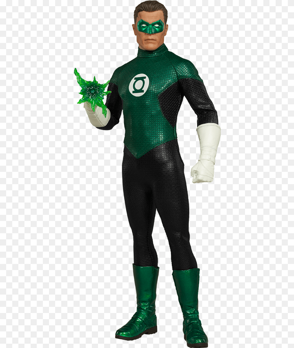 Dc Comics Green Lantern Sixth Scale Figure By Sideshow Colle Sideshow Green Lantern, Clothing, Costume, Person, Adult Png Image