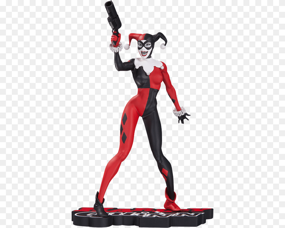 Dc Comics Harley Quinn Statue, Clothing, Costume, Person, Adult Png Image
