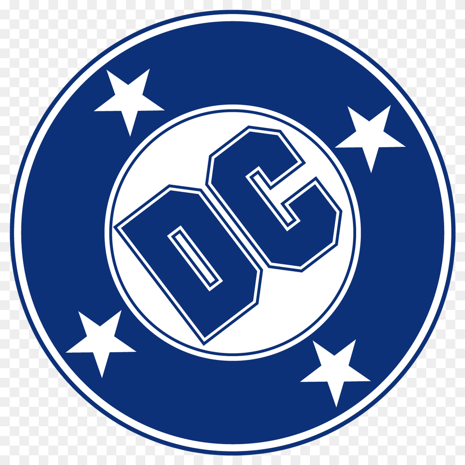 Dc Comics Icon Logo Vector Vector Silhouette Graphics, Symbol, Recycling Symbol Free Transparent Png