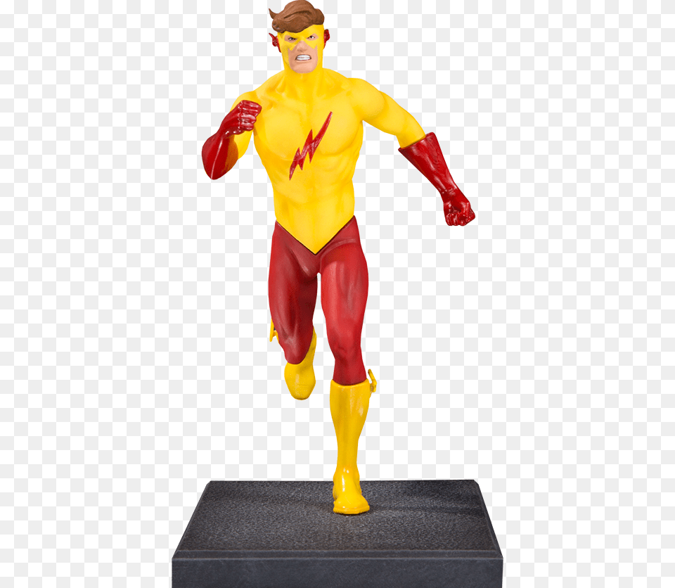 Dc Comics Kid Flash Statue, Clothing, Coat, Adult, Male Png