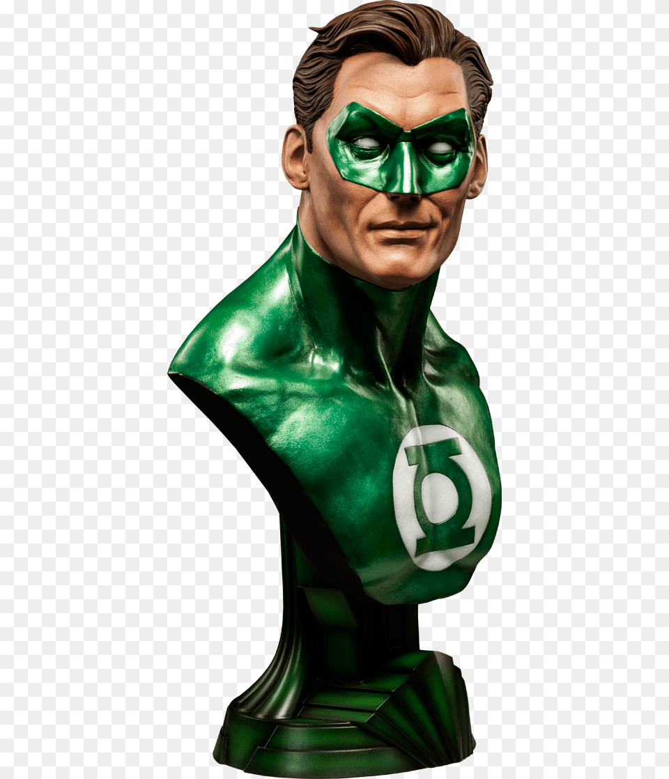 Dc Comics Life Size Bust Green Lantern Green Lantern 11 Life Size Bust, Woman, Adult, Person, Female Free Png