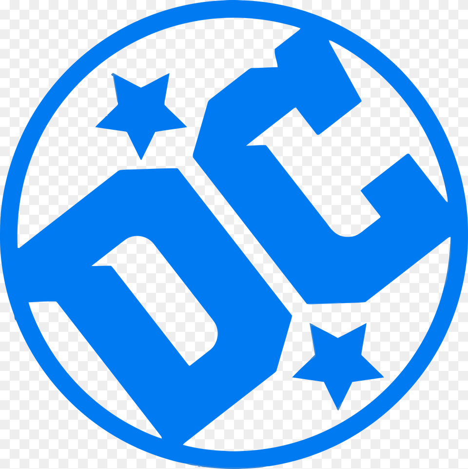 Dc Comics Logo, Symbol, Recycling Symbol, Animal, Fish Free Transparent Png