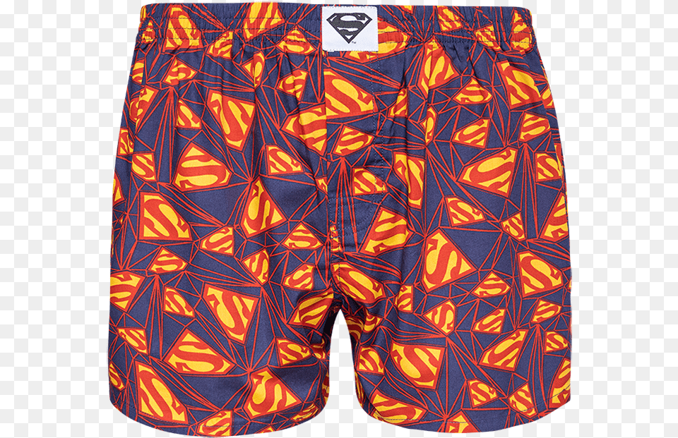 Dc Comics Loose Boxers Superman Logo Superman Logo, Clothing, Shorts, Beachwear, Swimming Trunks Free Png Download