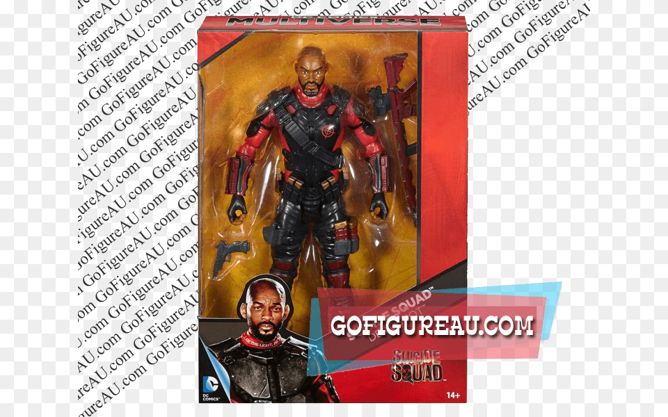 Dc Comics Multiverse Suicide Squad Deadshot, Adult, Male, Man, Person Png