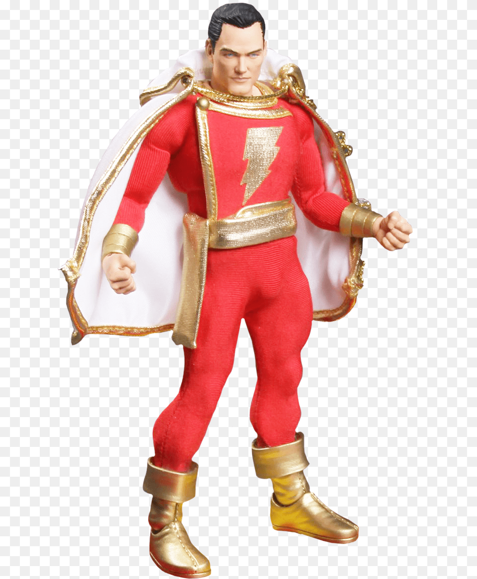 Dc Comics One Shazam Mezco, Figurine, Person, Clothing, Costume Png