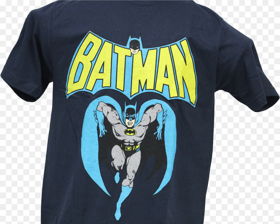 Dc Comics Original Batman, Clothing, T-shirt, Person, Shirt Png Image