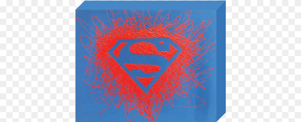 Dc Comics Paint Splatter Canvas Quotsupermanquot Logo Superman, Symbol, Emblem Png