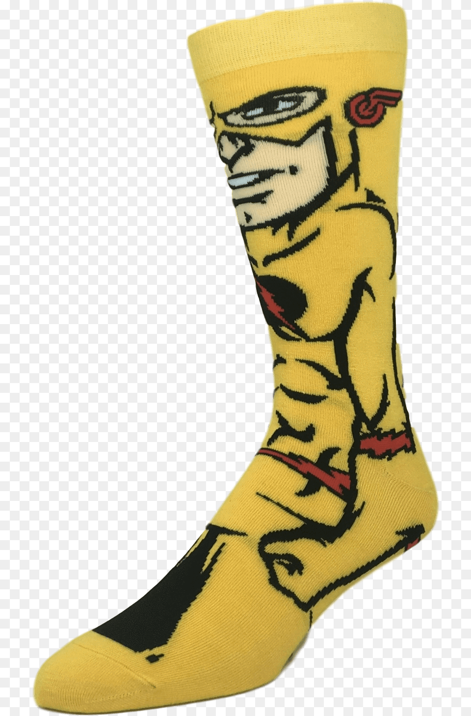 Dc Comics Reverse Flash 360 Superhero Socks, Adult, Female, Person, Woman Free Png