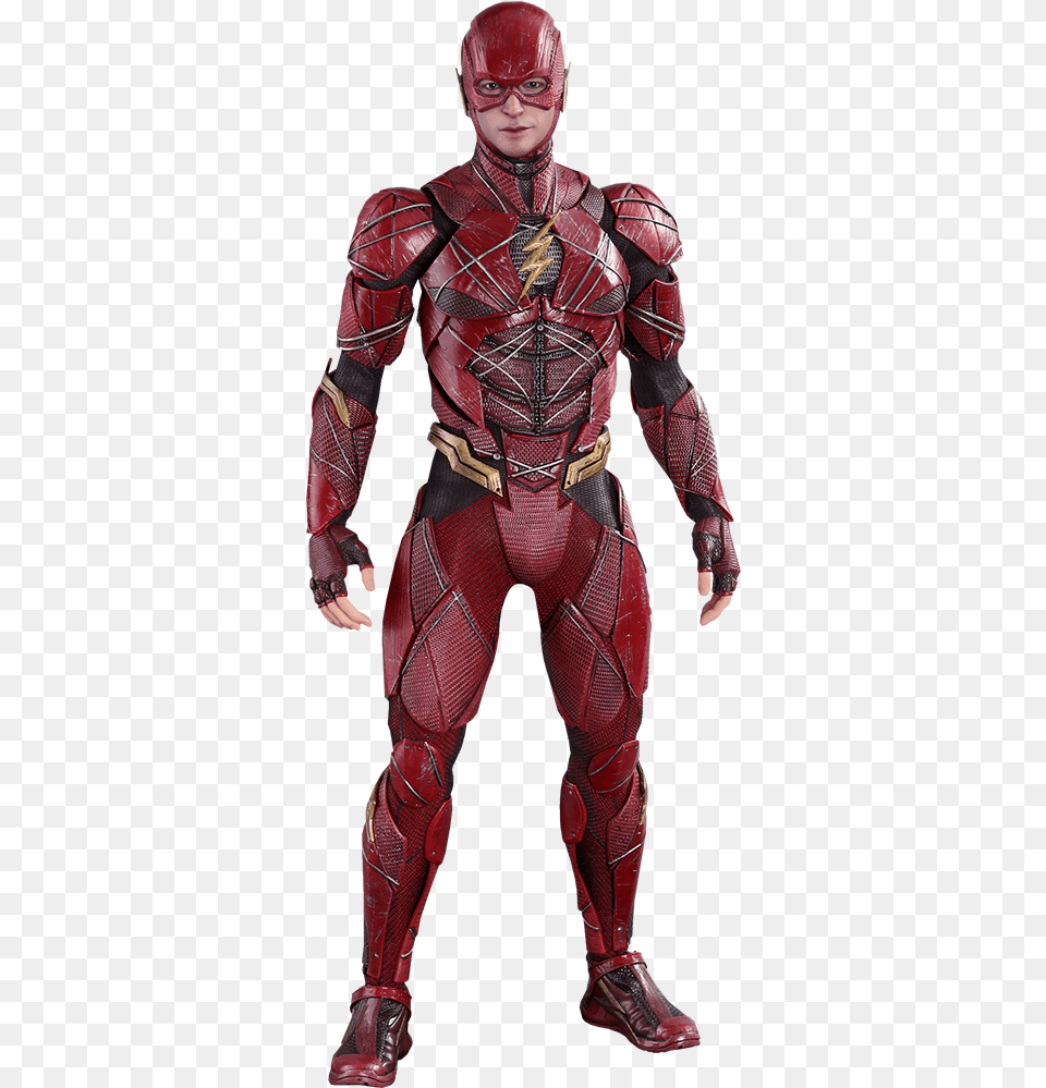 Dc Comics Sixth Scale Figure The Flash Justice League Flash Toy, Adult, Male, Man, Person Free Png