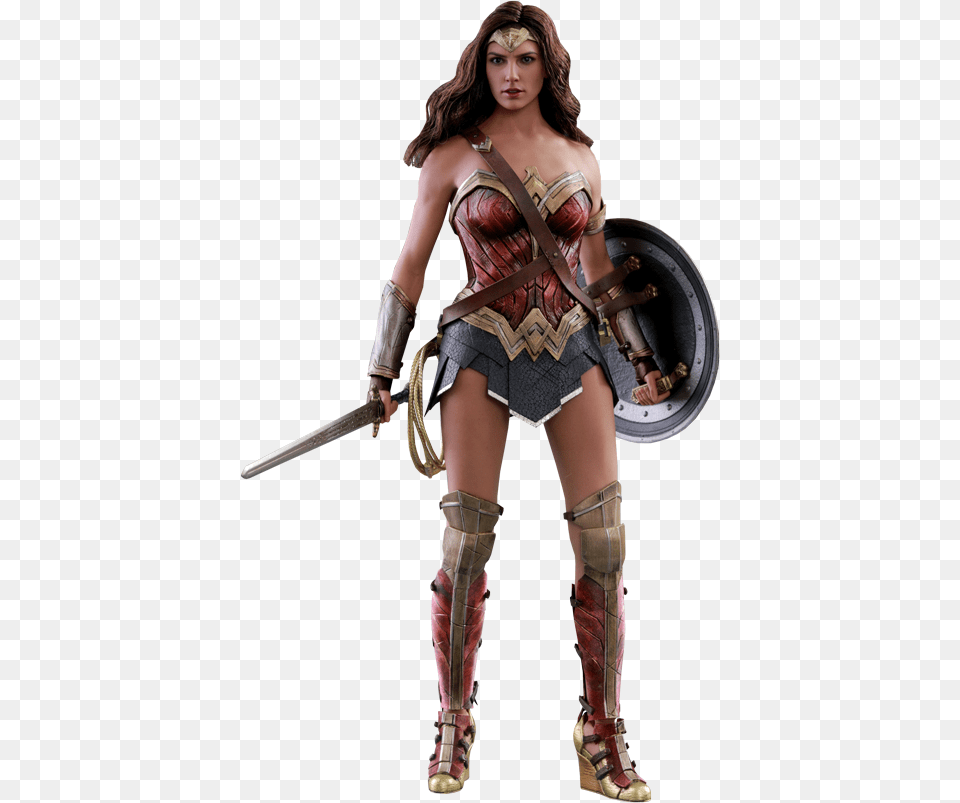 Dc Comics Sixth Scale Figure Wonder Woman Justice League Wonder Woman Figure, Clothing, Costume, Person, Adult Free Png Download
