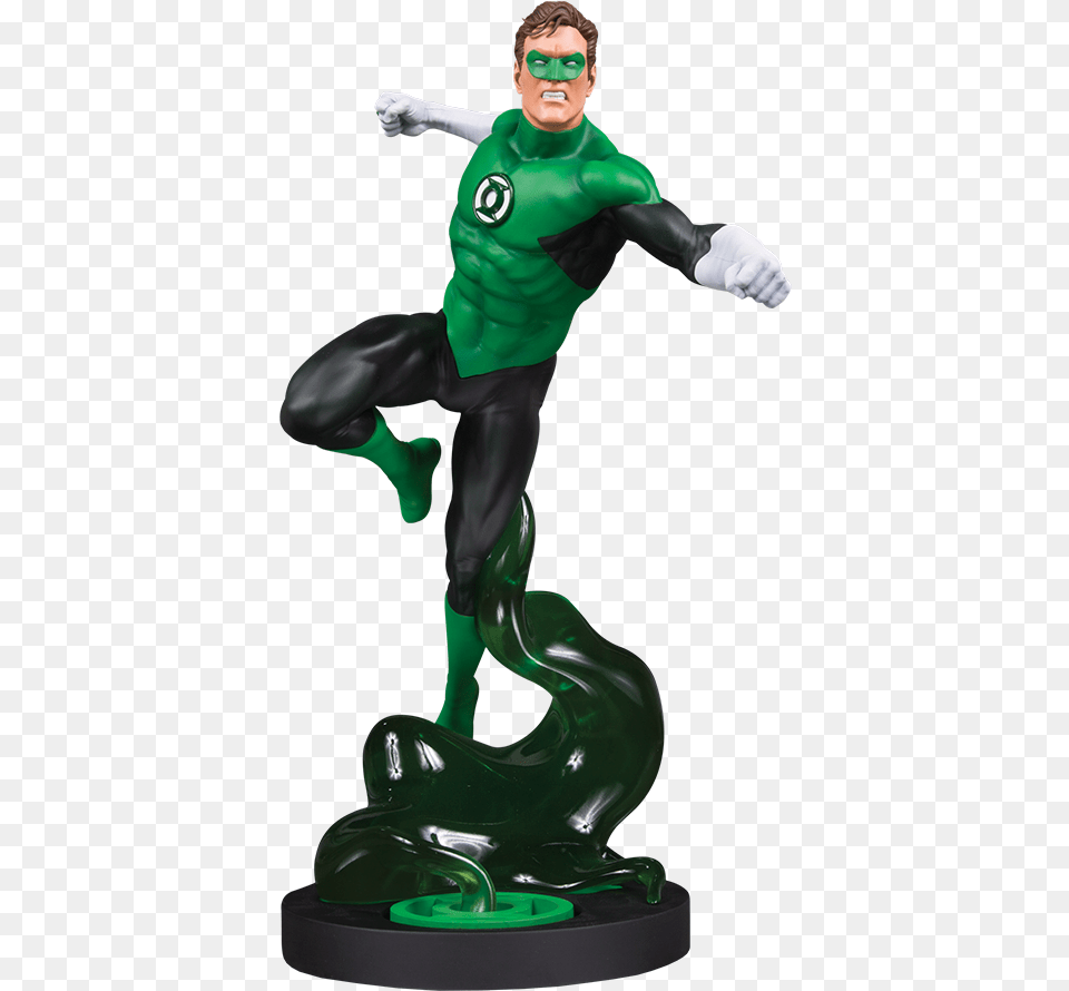 Dc Comics Statue Green Lantern Ivan Reis Green Lantern Statue, Figurine, Adult, Male, Man Png
