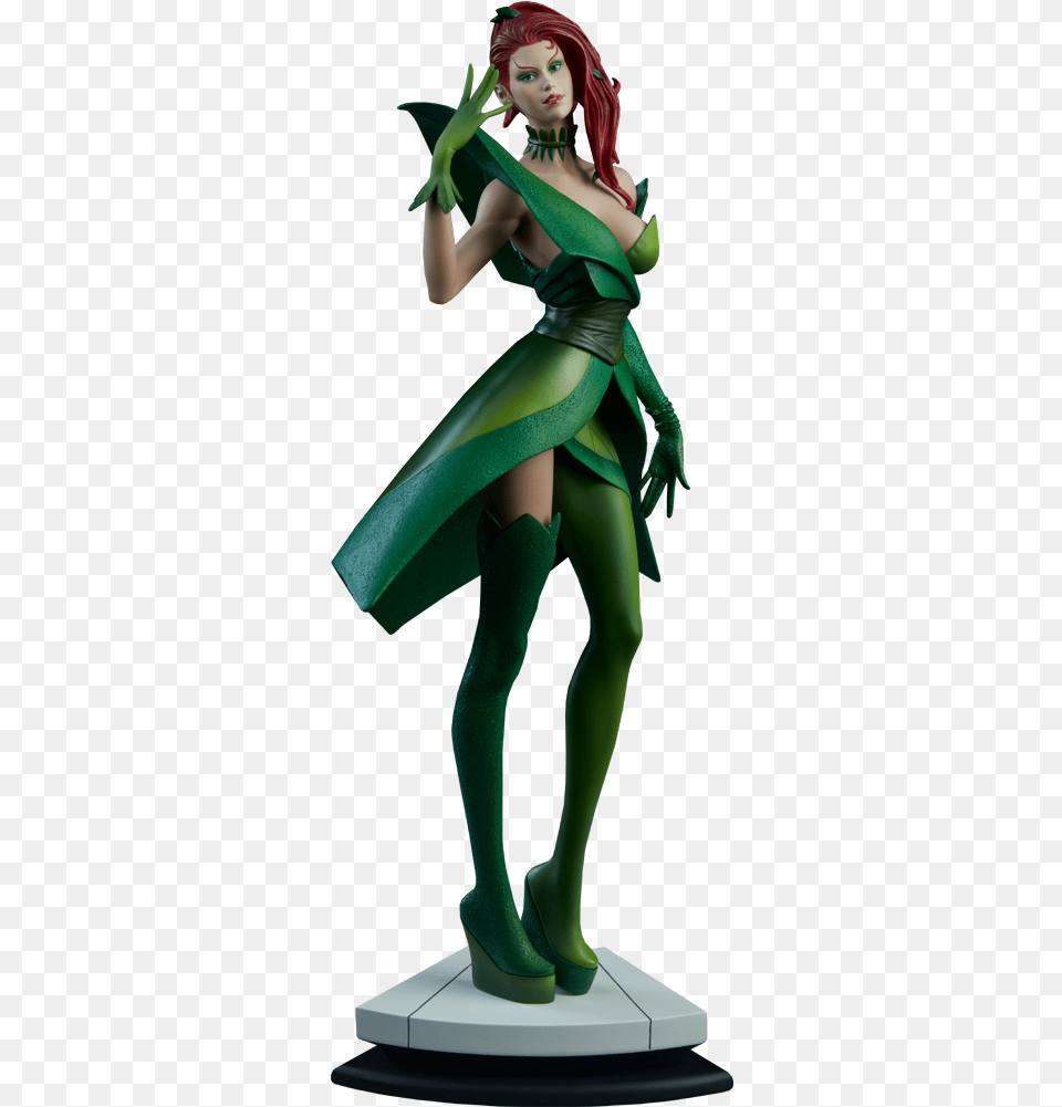 Dc Comics Statue Poison Ivy Artgerm Statue, Clothing, Costume, Elf, Person Png