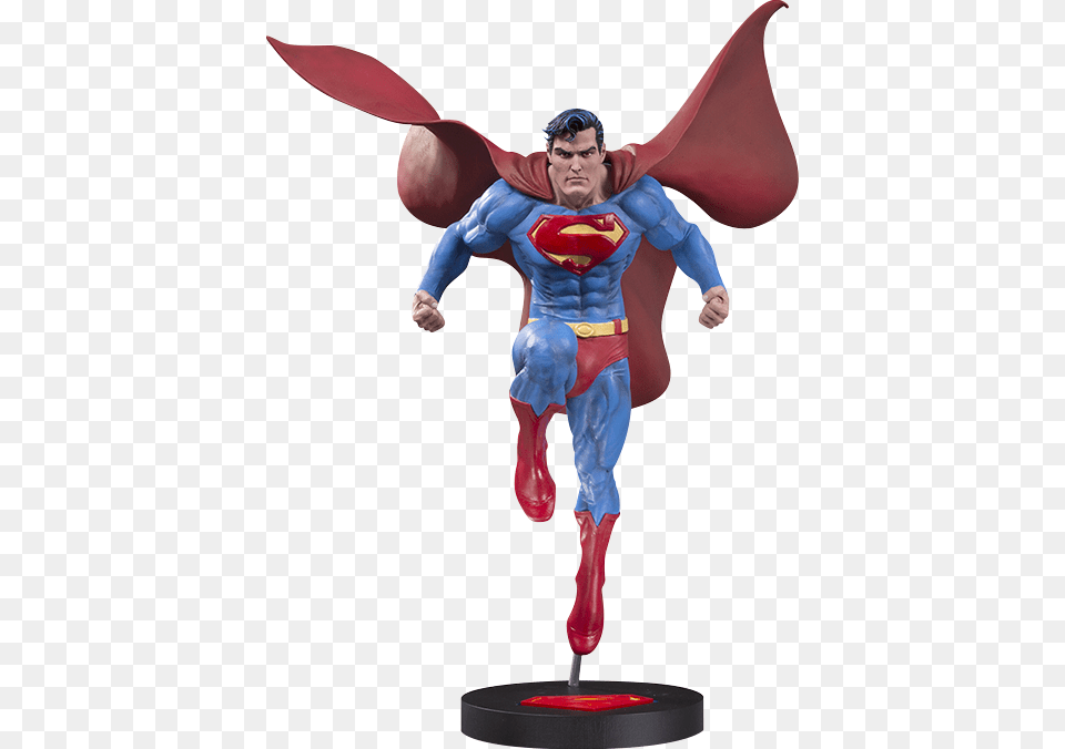 Dc Comics Statue Superman Dc Collectibles Superman Statue, Figurine, Clothing, Costume, Person Png Image