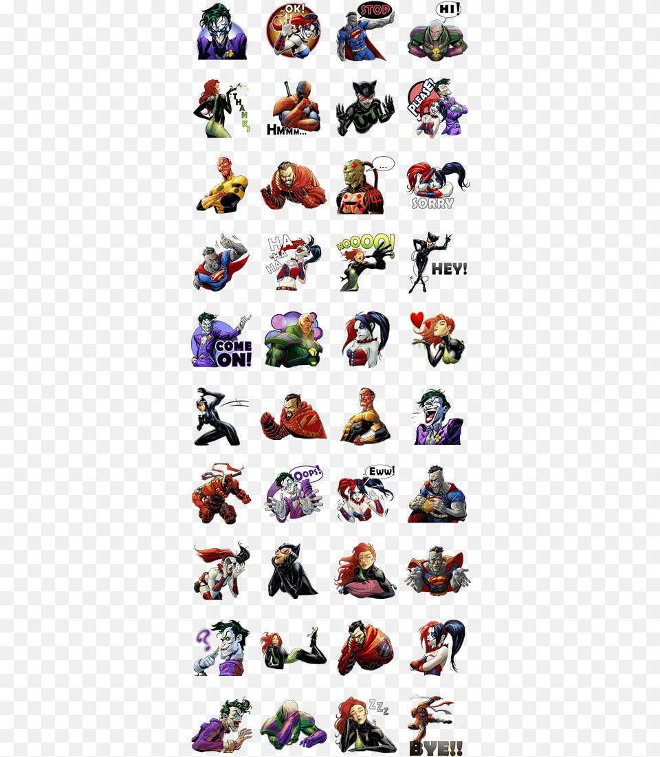 Dc Comics Super Villains Nintama Rantarou Sticker, Person, Book, Publication, Dress Png Image