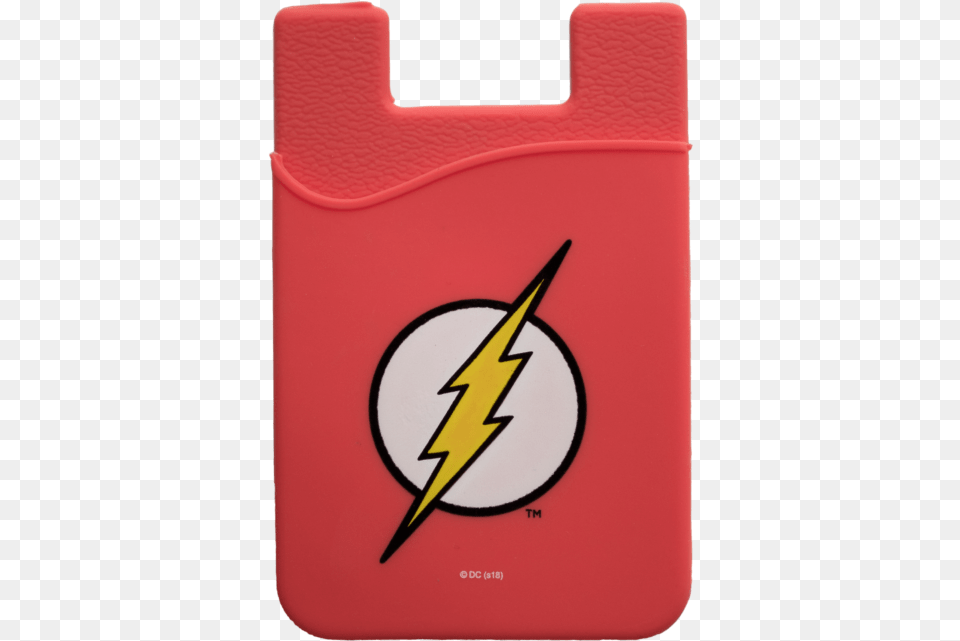 Dc Comics The Flash Logo Smartphone Card Holder Iphone 8 Plus The Flash Case, Animal, Bird, Skateboard Png