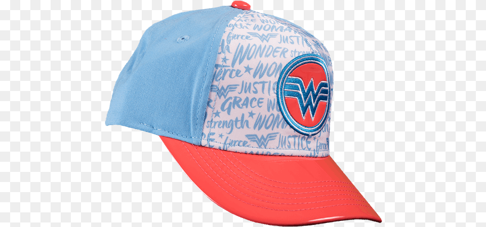 Dc Comics Wonder Woman Logo Blue Cap Baseball Cap, Baseball Cap, Clothing, Hat Png