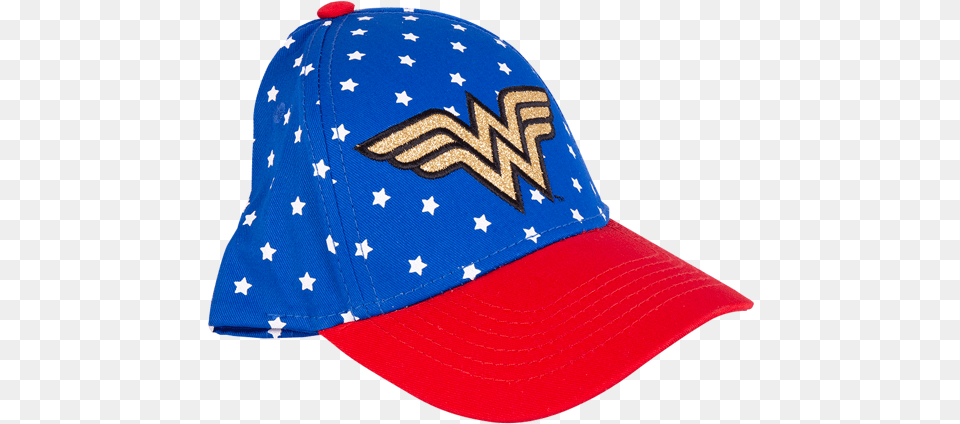 Dc Comics Wonder Woman Logo Cap Baseball Cap, Baseball Cap, Clothing, Hat, Person Png