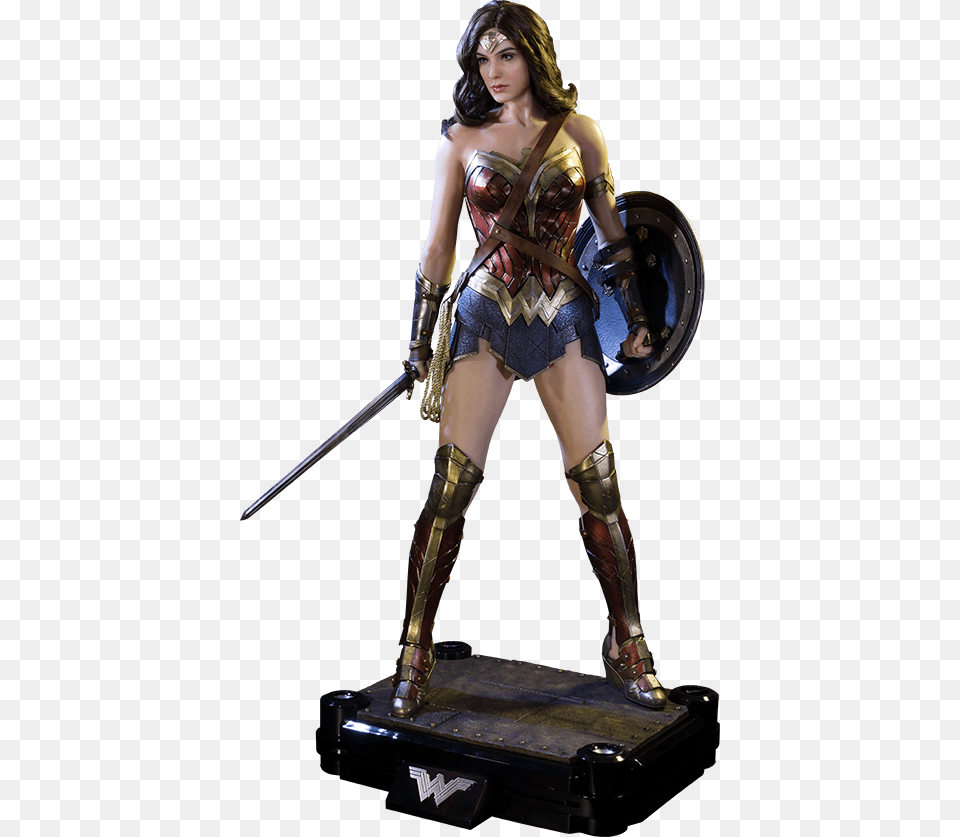 Dc Comics Wonder Woman Polystone Statue, Adult, Person, Female, Costume Png Image