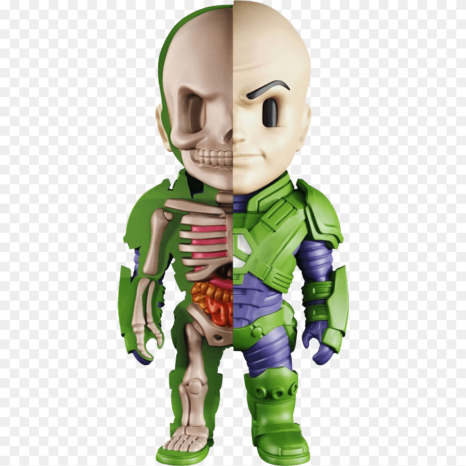 Dc Comics Xxray Figur Lex Luthorquottitlequotdc Comics Lex Luthor, Alien, Baby, Person, Face Free Transparent Png